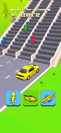 Shape Transform: Shifting Car | juego | XWorld