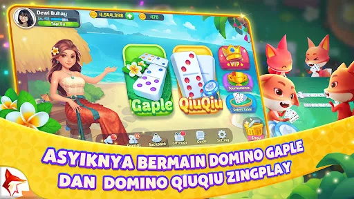 QiuQiu ZingPlay - Domino 99 | Permainan | XWorld