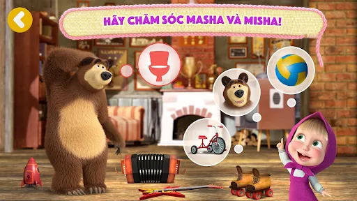 Masha và Gấu: Trò Chơi Trẻ Em! | Games | XWorld