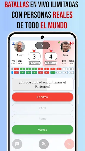 Quiz duelo trivia multijugador | juego | XWorld