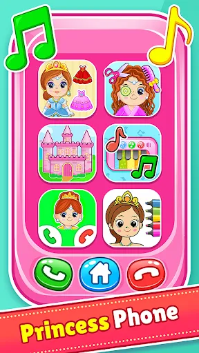 Princess Baby Phone Games | juego | XWorld