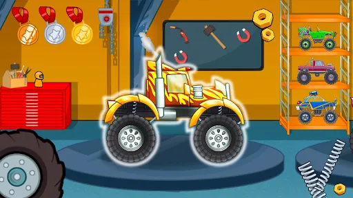 Kids Monster Truck Racing Game | Игры | XWorld