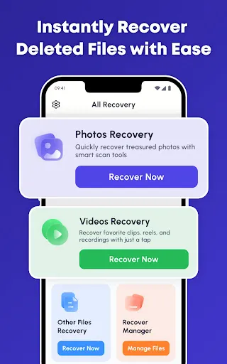 All Recovery:Photos & Videos | Permainan | XWorld