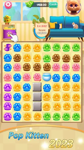 Pop Kitten: Fun Game | Permainan | XWorld