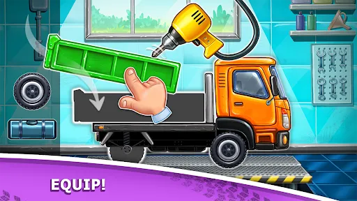 Truck games - build a house | Games | XWorld