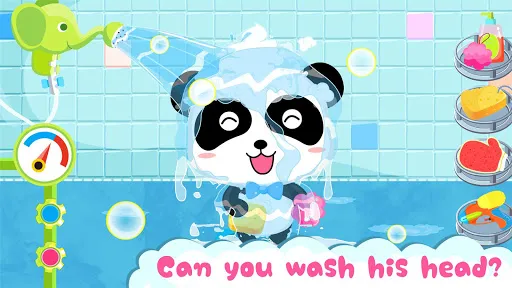 Masa Mandi Bayi Panda | Permainan | XWorld