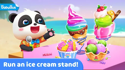 Little Panda's Ice Cream Stand | Games | XWorld