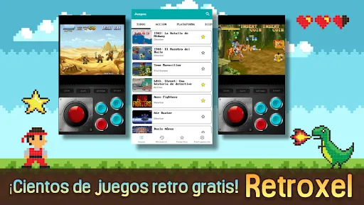 Retroxel: Cientos de Arcades | juego | XWorld