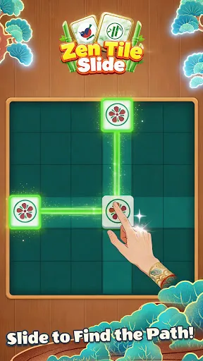 Zen Tile Slide | Permainan | XWorld