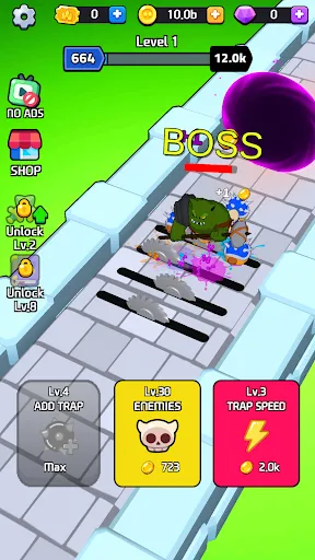 Trap Monster | Игры | XWorld