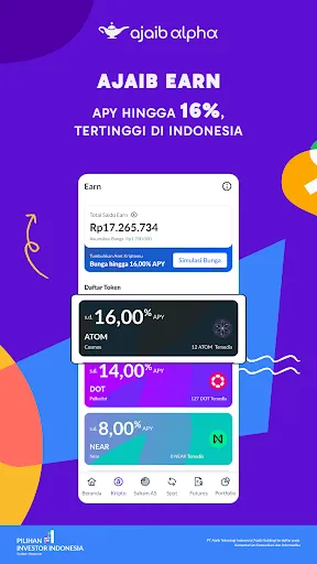 Ajaib Alpha: Kripto & Saham AS | Permainan | XWorld