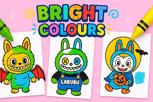 Permainan mewarnai labubu | Permainan | XWorld