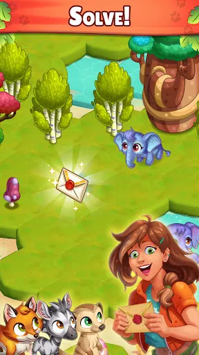 Paradise Paws: Merge Animals | Permainan | XWorld