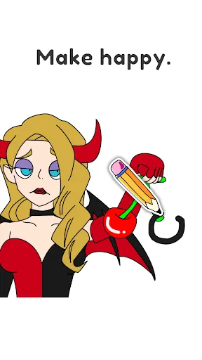 Draw Happy Devil : Puzzle Game | Games | XWorld