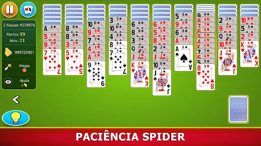 Paciência Spider | Jogos | XWorld