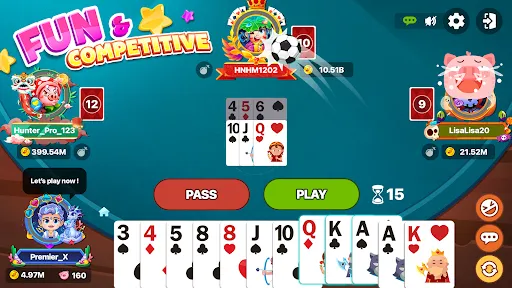 Tiến Lên - 13 - Pig Hunters | Games | XWorld Tiến Lên - 13 - Pig Hunters | Games | XWorld