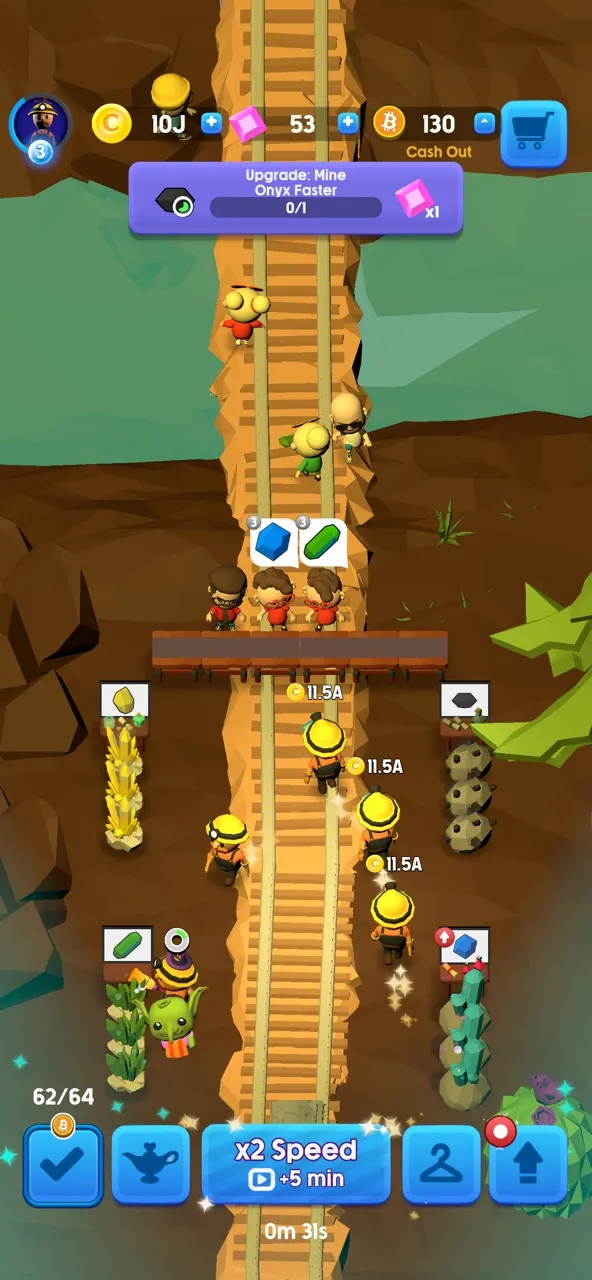 Idle Mine! Earn Real Bitcoin | 游戏 | XWorld