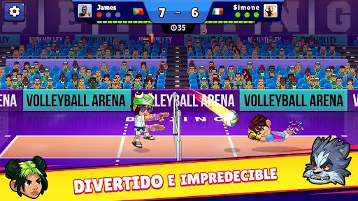 Volleyball Arena | juego | XWorld