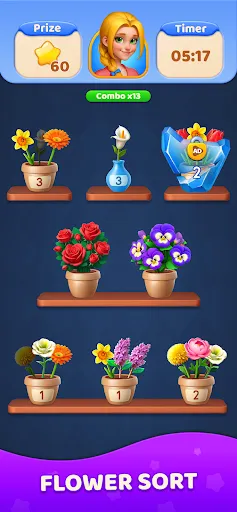 Match Sort: Blossom Puzzle! | Games | XWorld