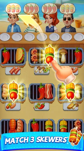 Grill Sizzle: Sorting Game | Permainan | XWorld