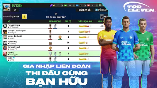 Top Eleven: Quản Lý Bóng Đá | Games | XWorld