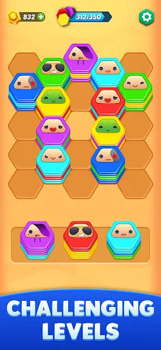 HexaGo - Sorting Puzzle | Games | XWorld