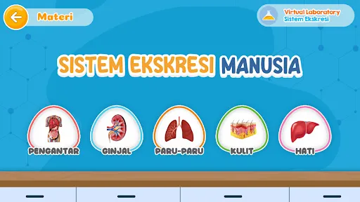 Virtual Lab Sistem Ekskresi | เกม | XWorld