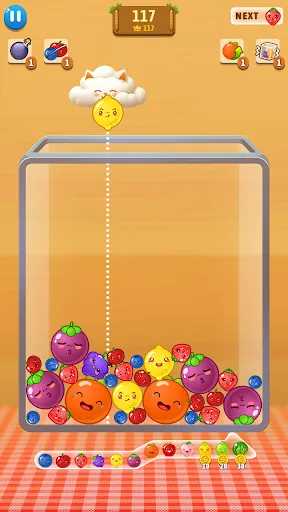 Watermelon Up-Juicy Fruit Drop | Permainan | XWorld