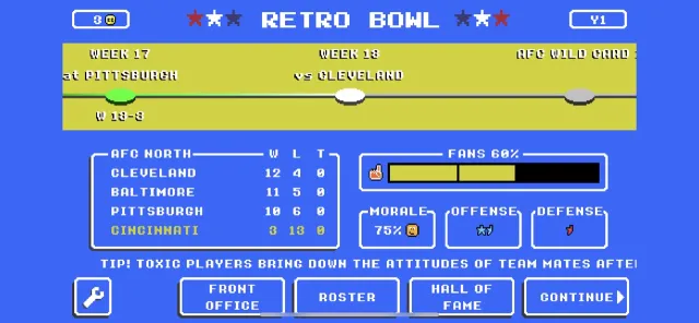 Retro Bowl | Jogos | XWorld