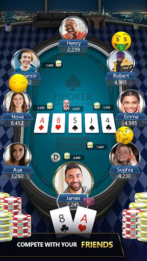 JJPoker : Poker with Friends | Permainan | XWorld