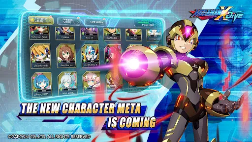 MEGA MAN X DiVE - MOBILE | 游戏 | XWorld