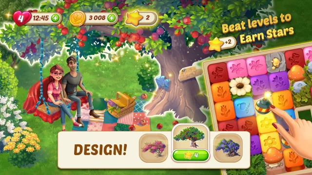 Lily’s Garden: Design & Match | Permainan | XWorld