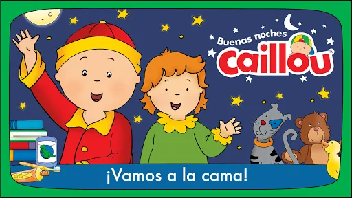 Buenas noches, Caillou | juego | XWorld