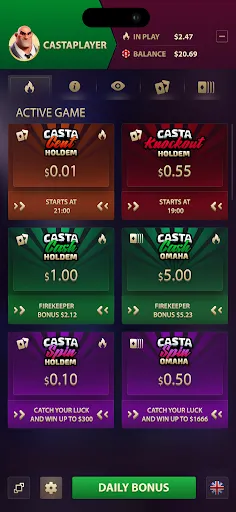 PokerCasta | Games | XWorld