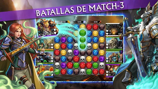 Gems of War: rol y conecta 3 | juego | XWorld