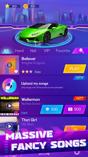 Magic Racing Car: EDM Music | juego | XWorld