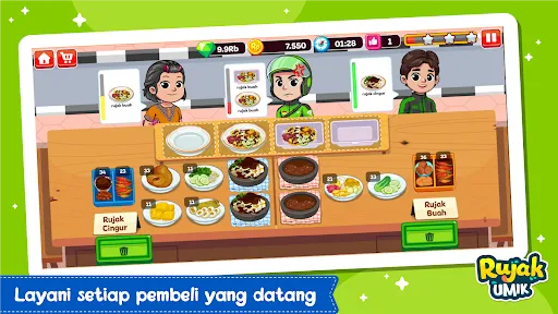 Warung Rujak dan Tahu Tek | Permainan | XWorld
