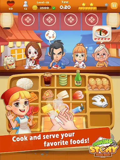 Sushi Master - Cooking story | Games | XWorld