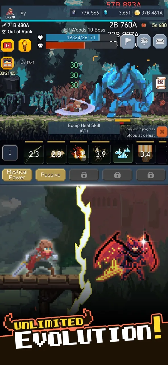 The Demonized: Idle RPG | 游戏 | XWorld