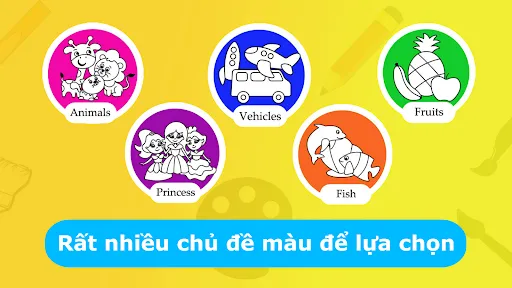 Trang tô màu cho trẻ trò chơi | 游戏 | XWorld