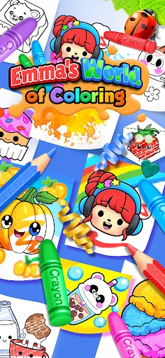 Emma's World of Coloring | Permainan | XWorld