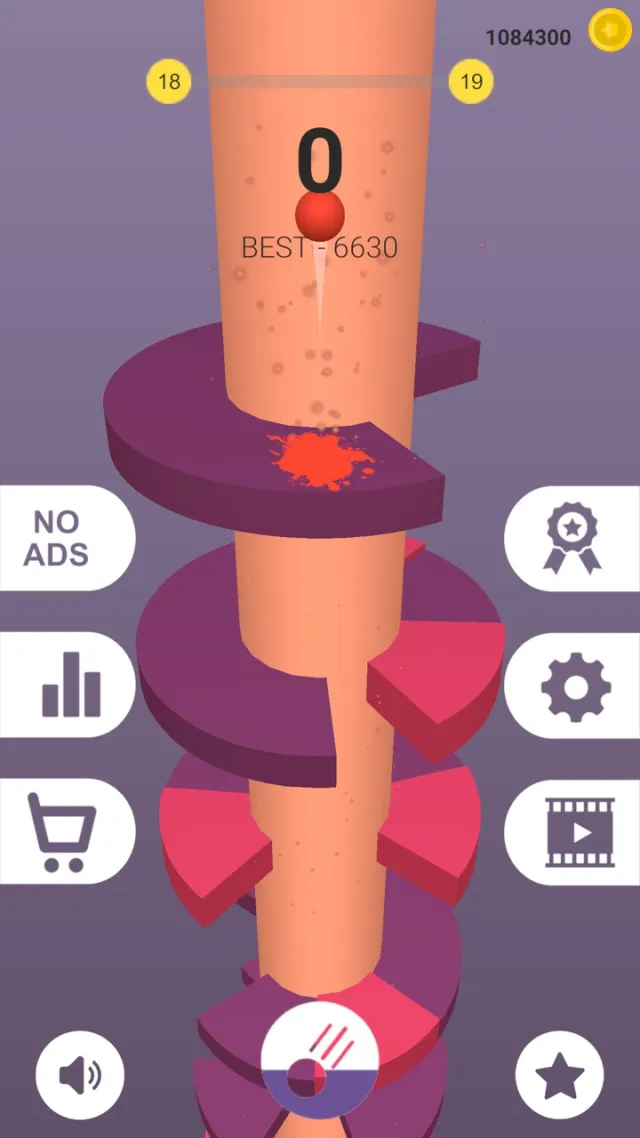 Helix Color Ball Drop 3d Games | Permainan | XWorld