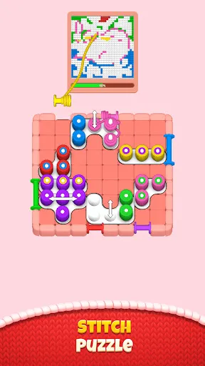 Block Knit: Color Wool Sort! | Permainan | XWorld