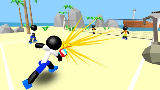 Stickman Beach Volleyball | Jogos | XWorld