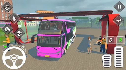 Real Bus Simulator Coach Bus | Permainan | XWorld