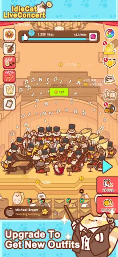 Idle Cat Live Concert | Игры | XWorld