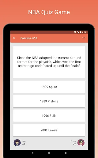 Fan Quiz for NBA | 游戏 | XWorld