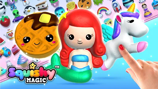 Squishy Magic: colorear en 3D | juego | XWorld