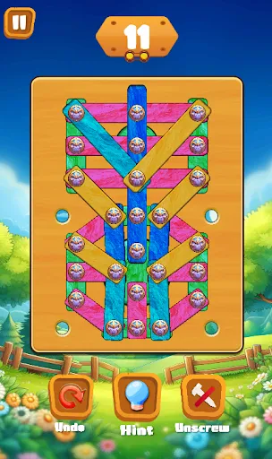 Nuts & Bolts Brain Puzzle | Permainan | XWorld