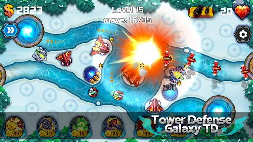 Tower Defense: Galaxy TD | Permainan | XWorld